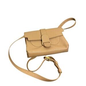 Senreve Aria Belt Bag Pebbled Leather 5-Way Convertible Handbag with Extra Strap
